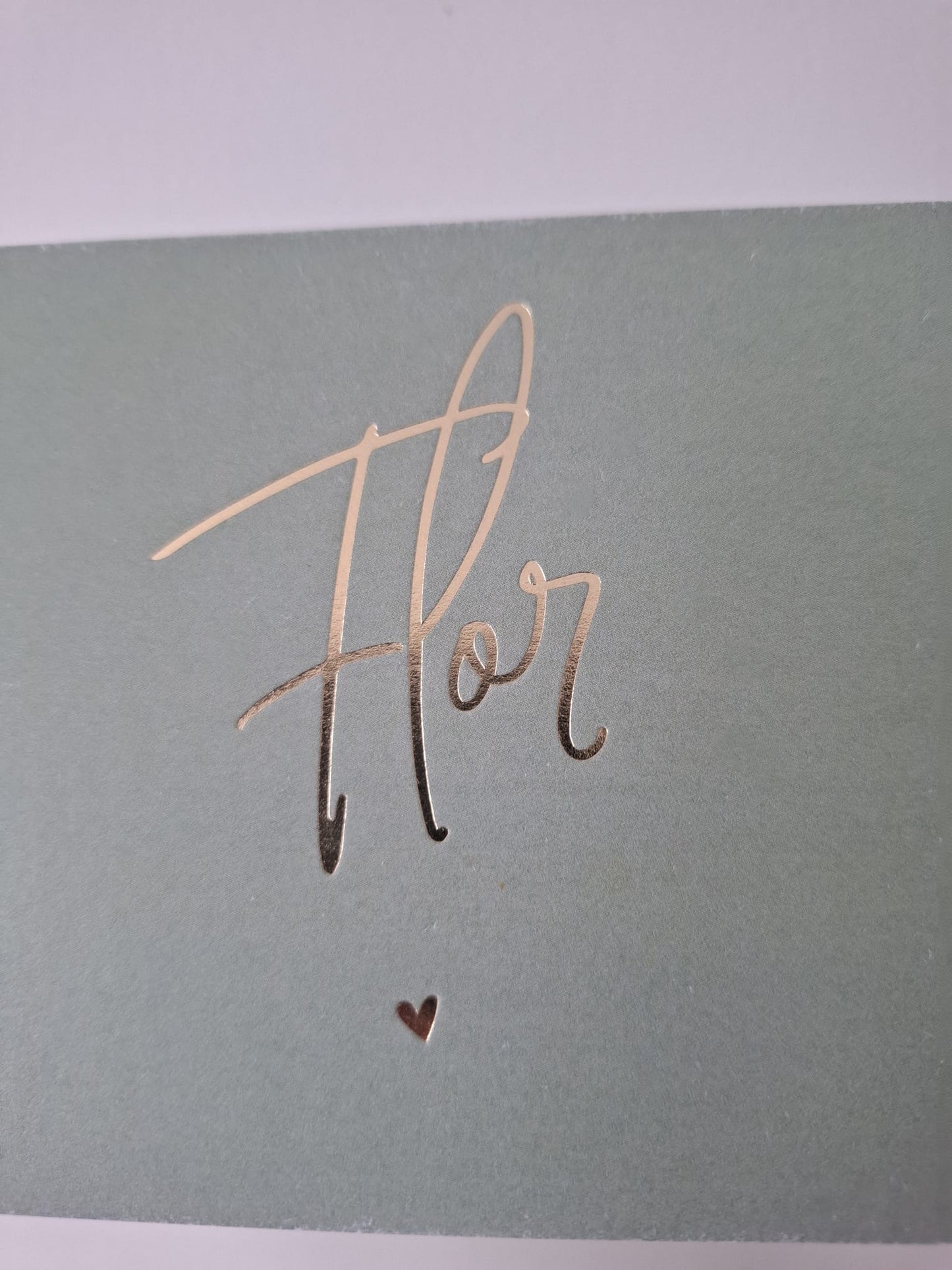 Geboortekaartje Flor
