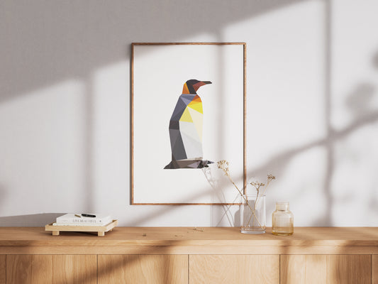 Poster pinguïn A4