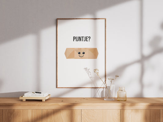 Poster pijntje A4