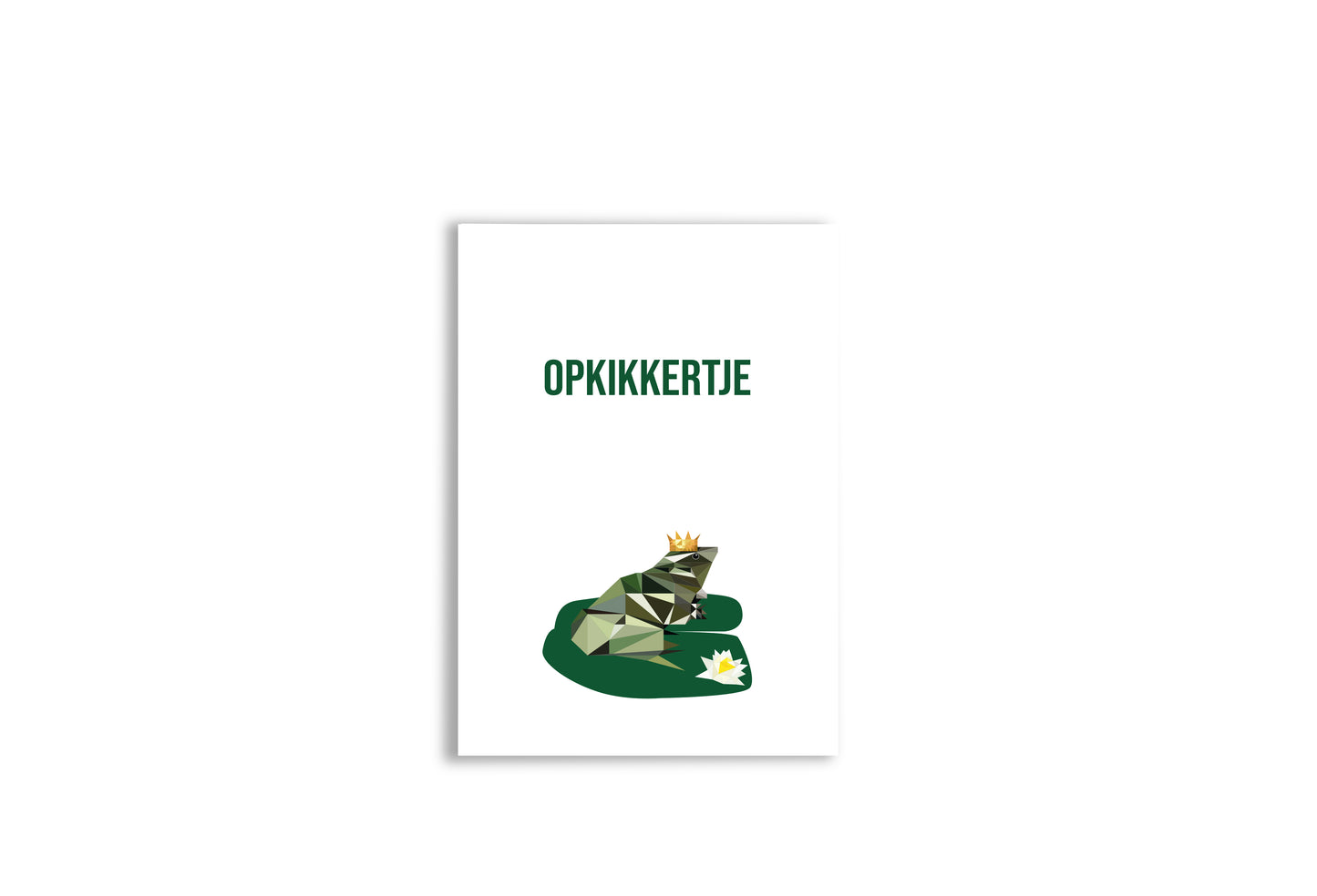 Wenskaart opkikkertje en pijntje pakket