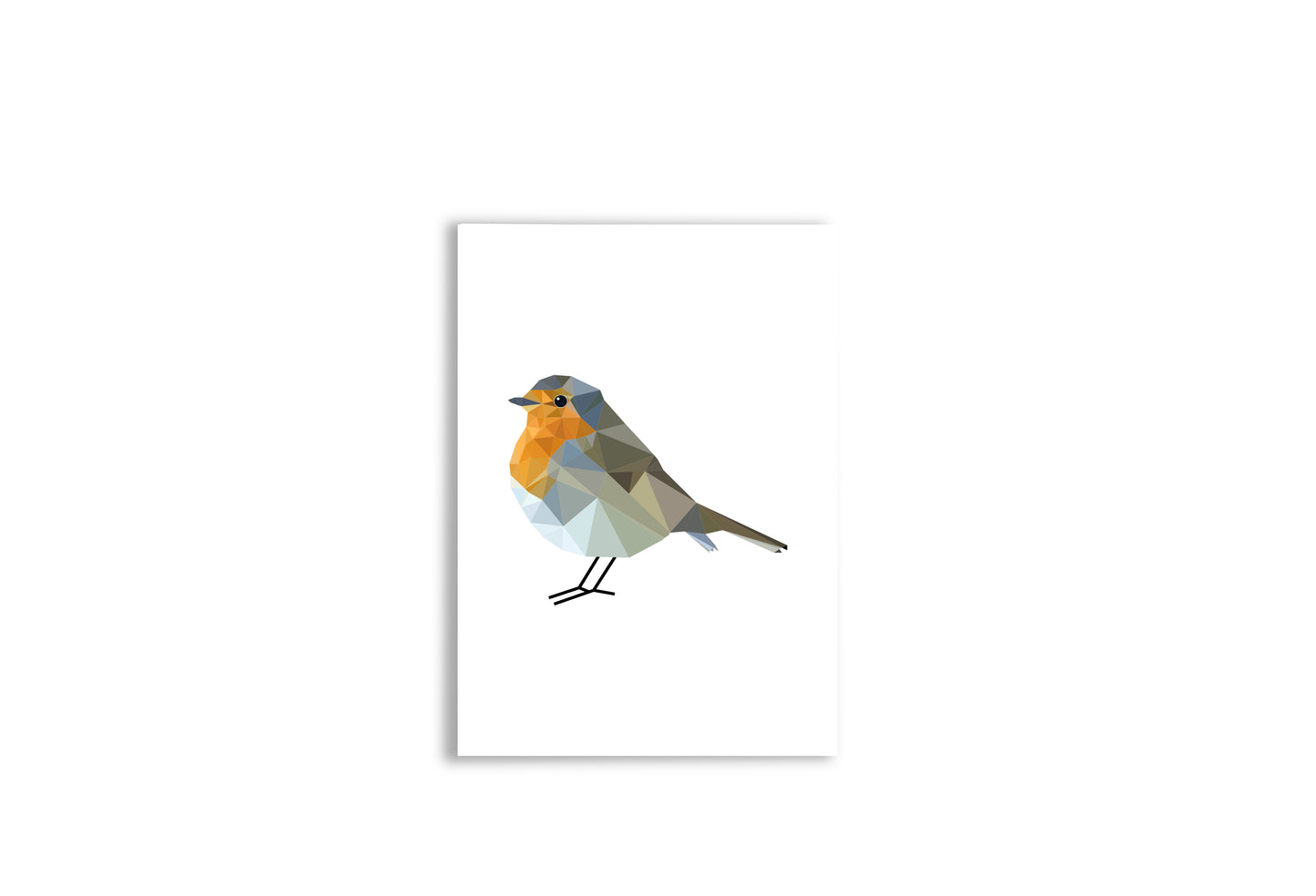 Wenskaart geometrische dieren pakket
