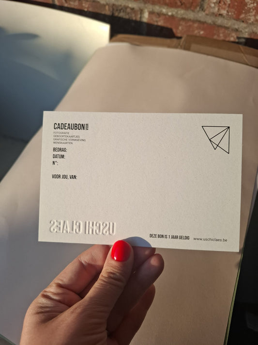 Cadeaubon Uschi Claes