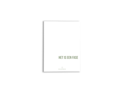 Het is een fase inclusief envelop
