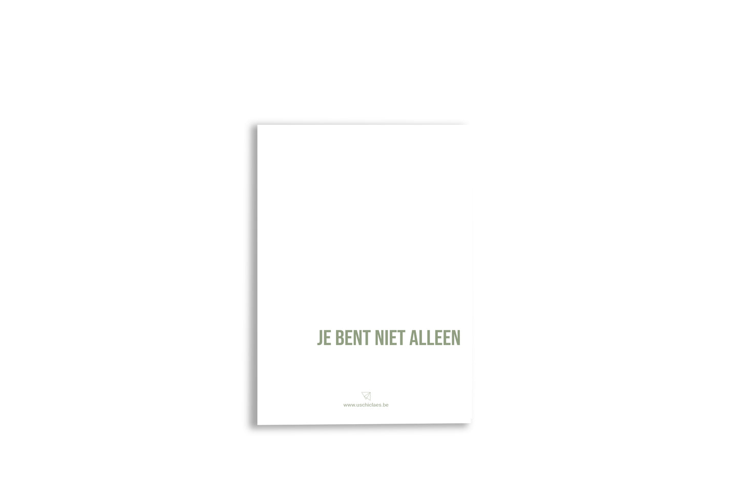 Je bent niet alleen inclusief envelop