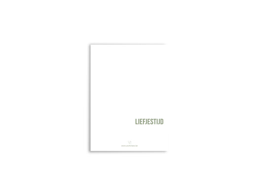 Liefjestijd inclusief envelop
